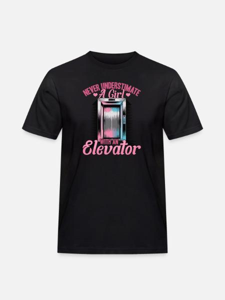 Elevator toddler & kids - Men's Workwear T-Shirt - black