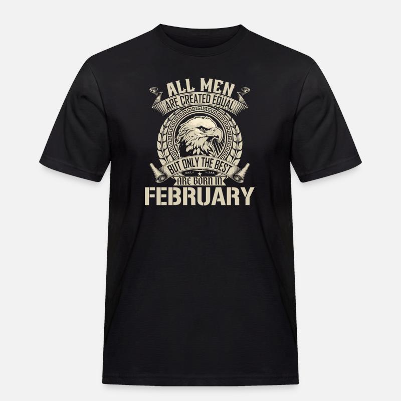Erklärung der Eagle Unity vom Februar - Männer Workwear T-Shirt - Schwarz
