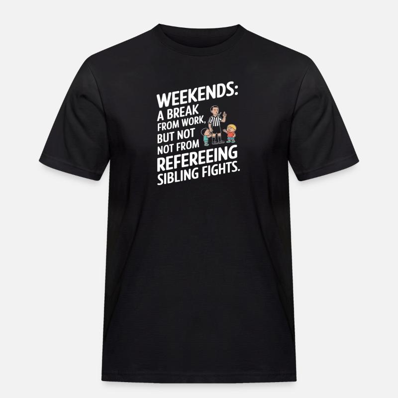 Chemise de référence Weekend Sibling - T-shirt Workwear homme - noir