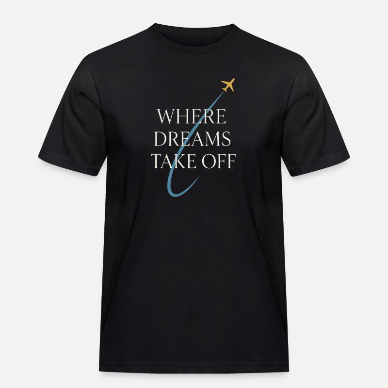 Fluglehrer Cfi Pilot Luftfahrtlehrer - Männer Workwear T-Shirt - Schwarz