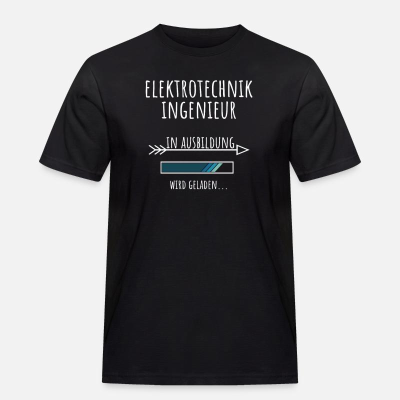 Electrical Engineering Studies Profession Education - Men's Workwear T-Shirt - black