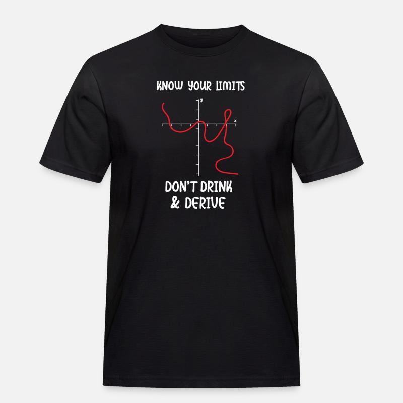Math Math Math Teacher Mathematician - Men's Workwear T-Shirt - black