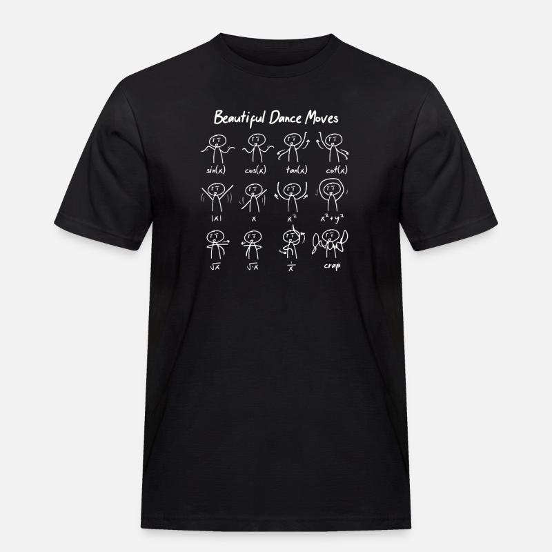 Lustiges Mathematik Sprüche Mathelehrer Lehrer - Männer Workwear T-Shirt - Schwarz