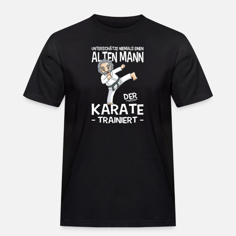 Karate Training Geschenke Karatetraining - Männer Workwear T-Shirt - Schwarz