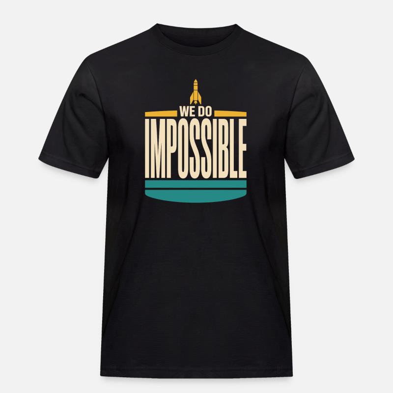Rocket Science Rocket Scientist Aerospace - Men's Workwear T-Shirt - black