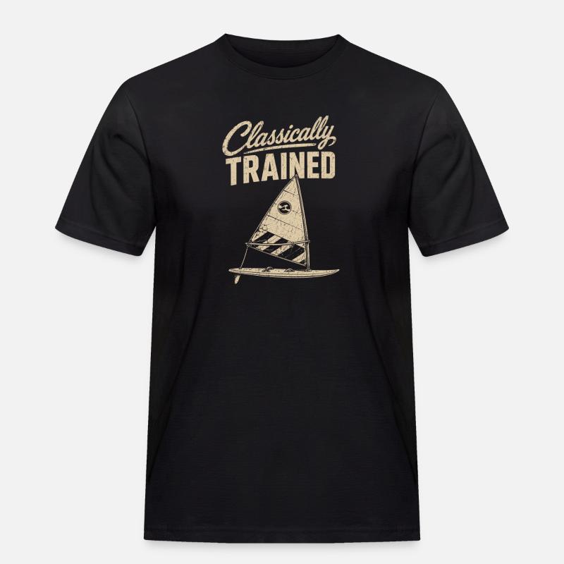 Classically Trained Sailor Tee - Männer Workwear T-Shirt - Schwarz