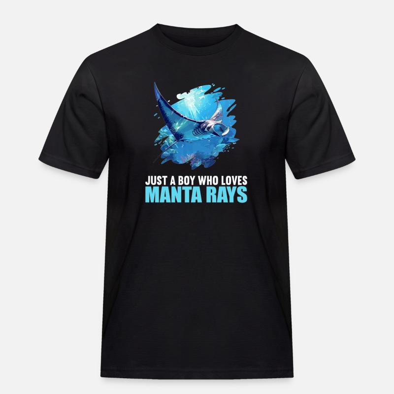 Rays Manta Rays - Men's Workwear T-Shirt - black
