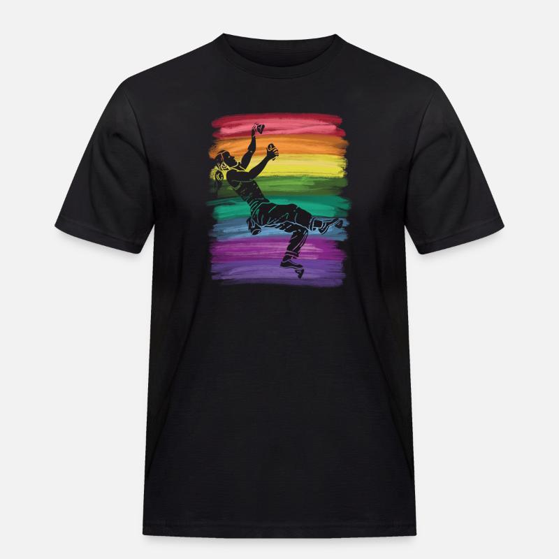 Boulderer Boulder Bouldern - Männer Workwear T-Shirt - Schwarz