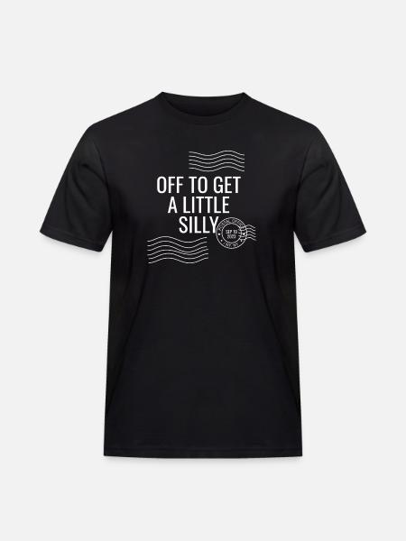 Off To Get A Little Silly - Men's Workwear T-Shirt - black