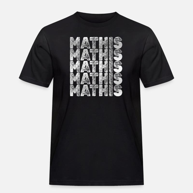 Mathis - Männer Workwear T-Shirt - Schwarz