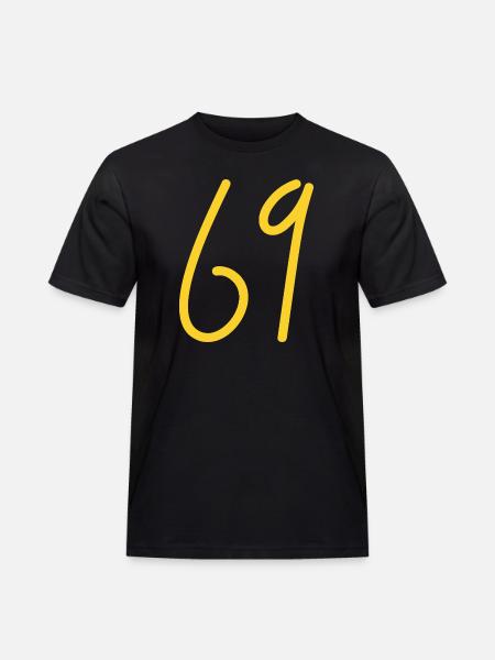 69 - Men's Workwear T-Shirt - black