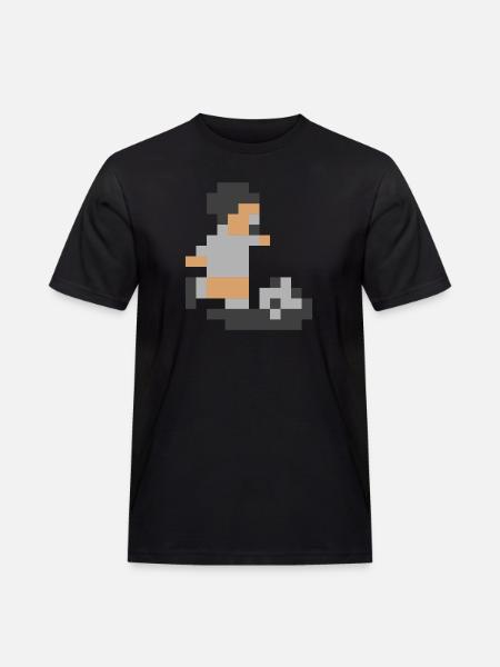 Sensi pixels Man - Men's Workwear T-Shirt - black