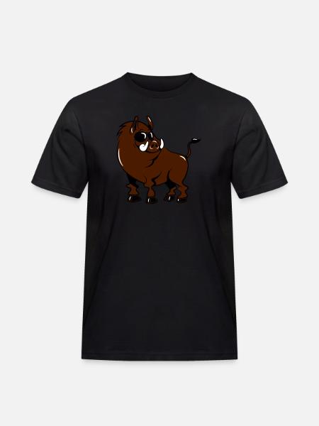 Wild boobs cool cute funny sunglasses - Men's Workwear T-Shirt - black