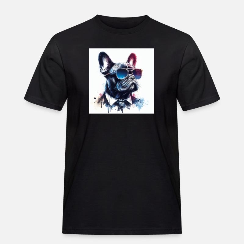 bully der Pate - Männer Workwear T-Shirt - Schwarz