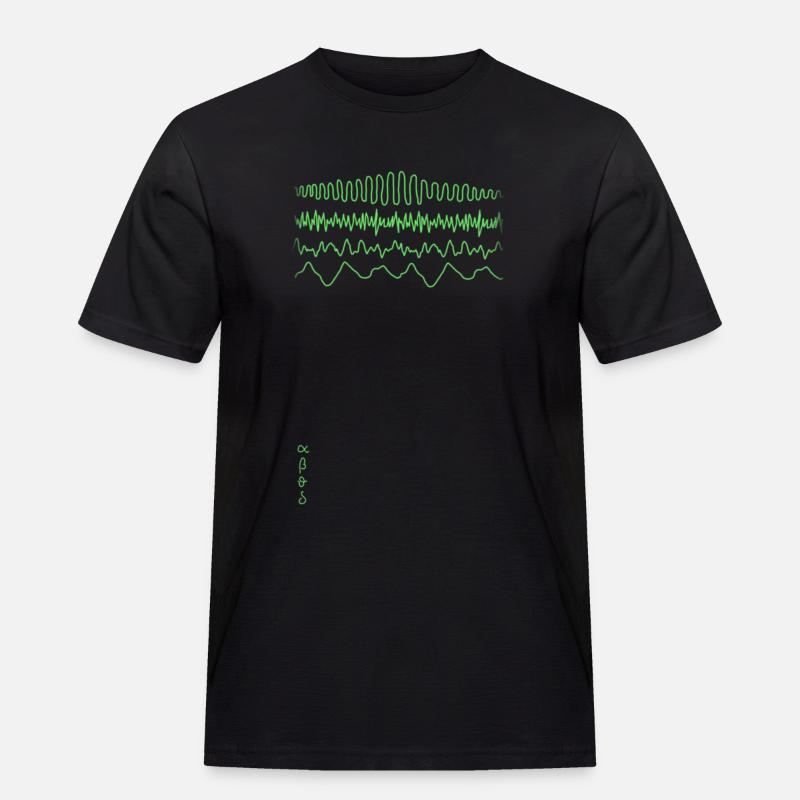 EEG - Männer Workwear T-Shirt - Schwarz
