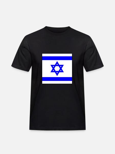 Israel - Men's Workwear T-Shirt - black