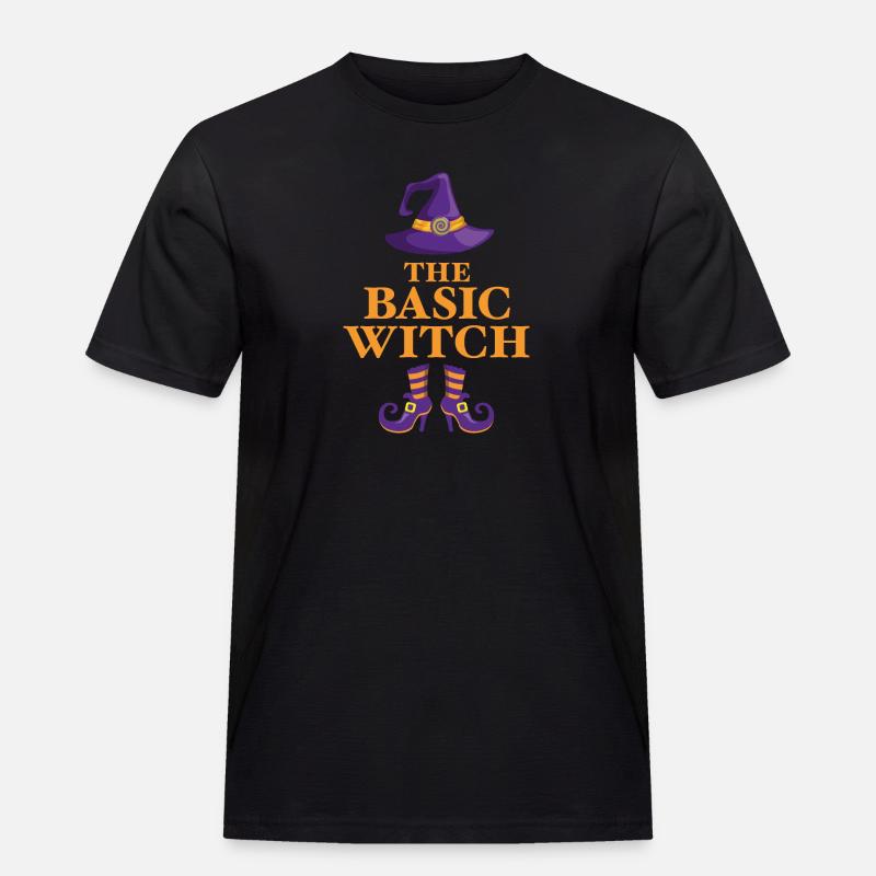 The Basic Witch - Men's Workwear T-Shirt - black