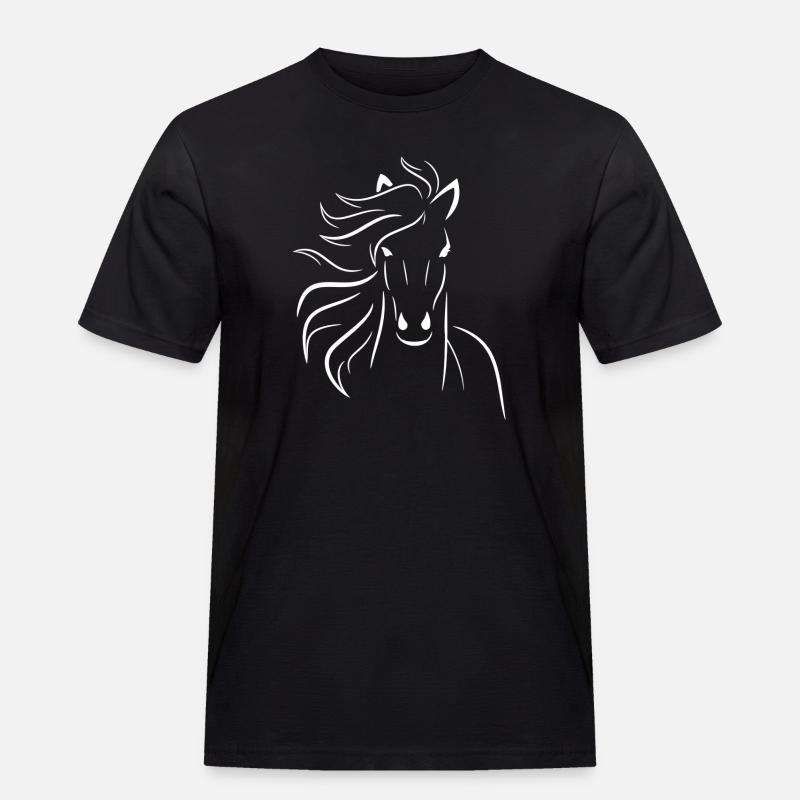 Schimmel - Männer Workwear T-Shirt - Schwarz
