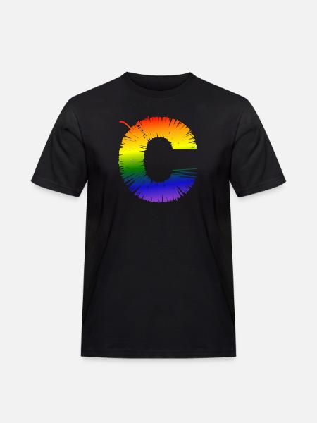 Rainobow C - Men's Workwear T-Shirt - black