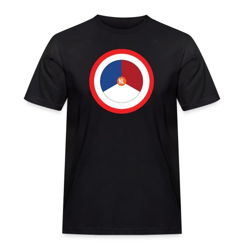NL Hero logo - Mannen Workwear T-shirt