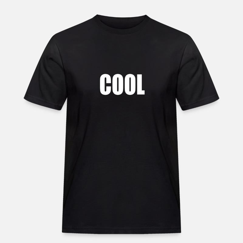Cool - Männer Workwear T-Shirt - Schwarz