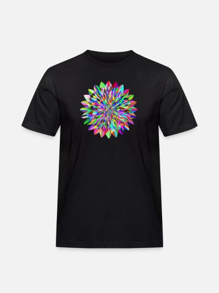 Bunt - Männer Workwear T-Shirt - Schwarz