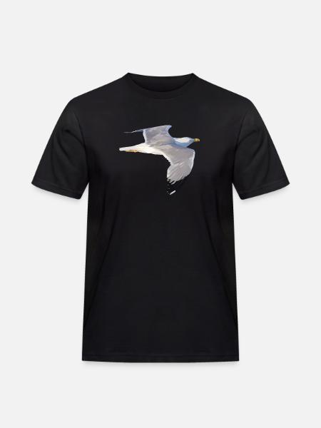 gull - Men's Workwear T-Shirt - black