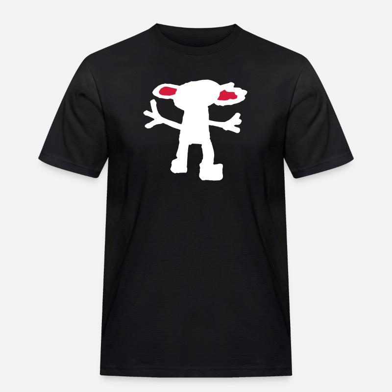gremlin - Männer Workwear T-Shirt - Schwarz