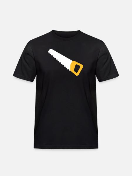 Saw - Men's Workwear T-Shirt - black