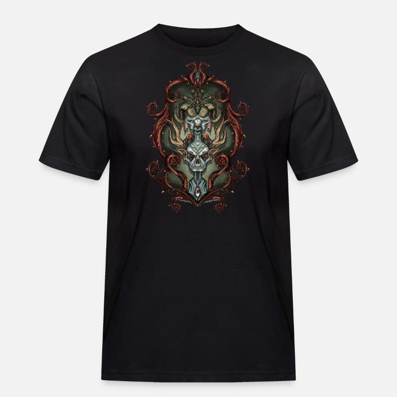 Rahmen Monster 2 - Männer Workwear T-Shirt - Schwarz