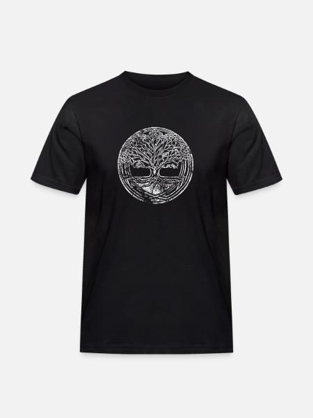 Yggdrasil - Celtic Tree of Life - Nordic - Men's Workwear T-Shirt - black