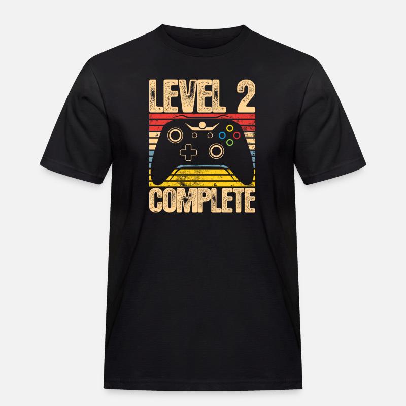 Level 2 Complete Controller - Männer Workwear T-Shirt - Schwarz