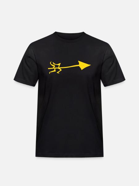 Symbol - Shooting Arrow - Men's Workwear T-Shirt - black