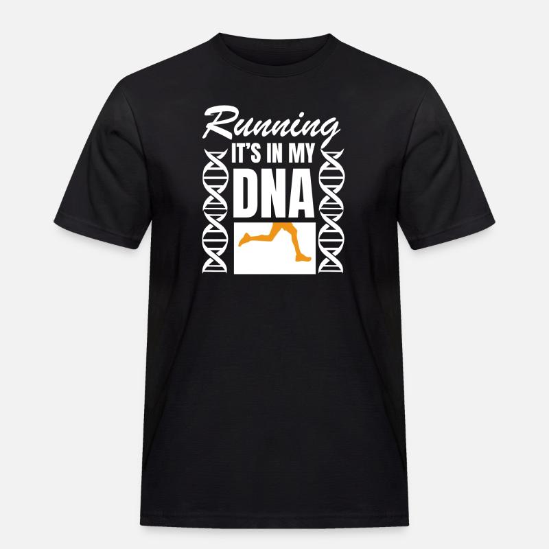 Marathon Running Jogging - Männer Workwear T-Shirt - Schwarz