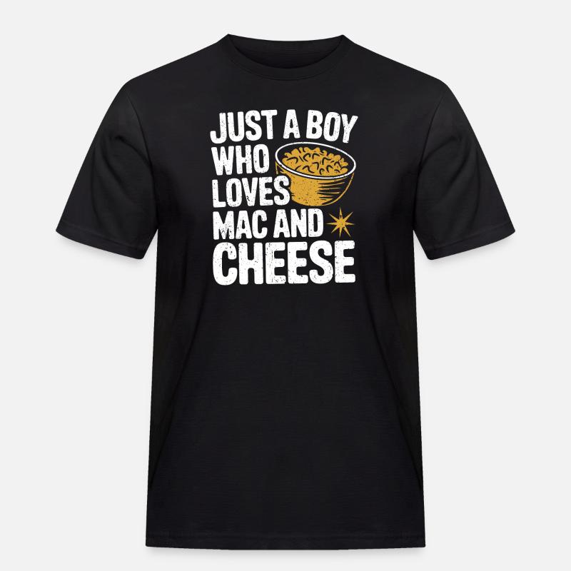 Fancy Mac 'n' Cheese - Men's Workwear T-Shirt - black