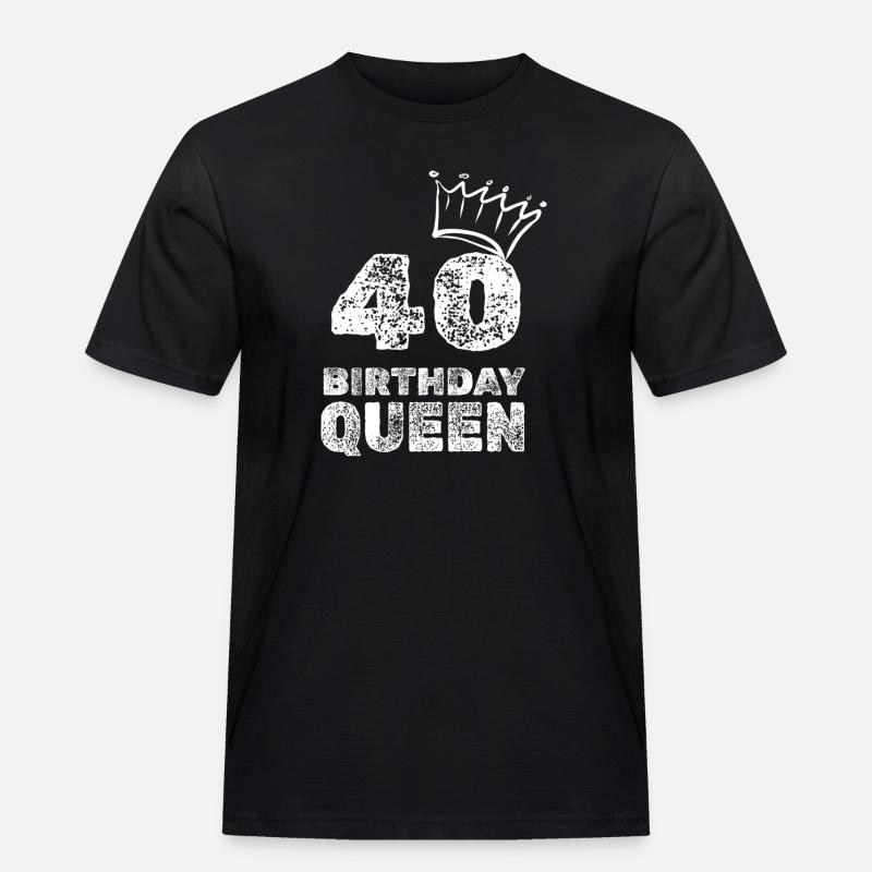 40 - Männer Workwear T-Shirt - Schwarz
