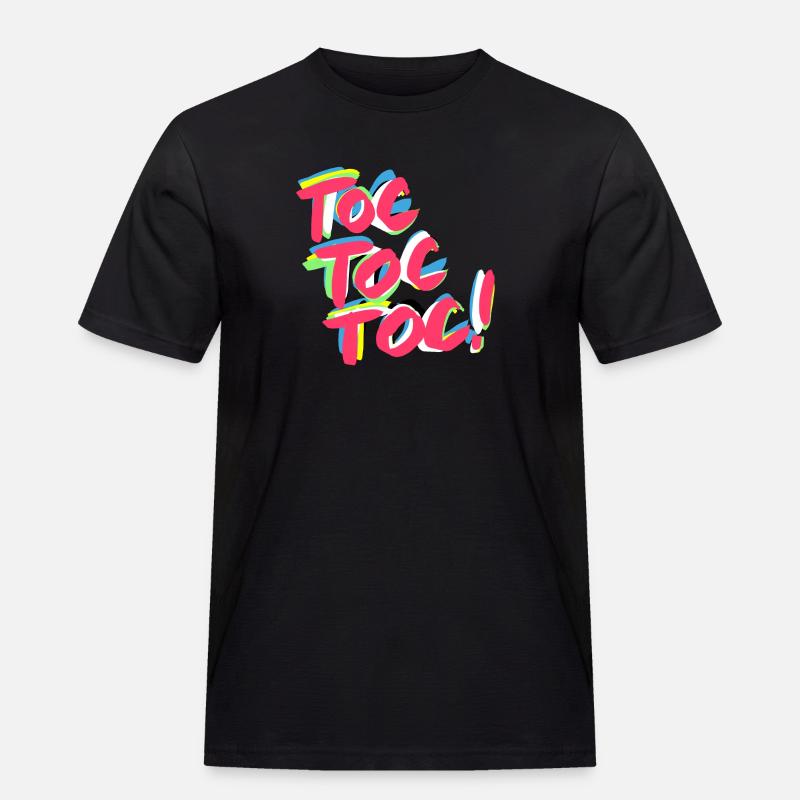 Toc toc toc ! - T-shirt Workwear homme - noir