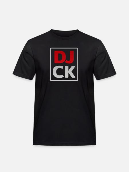 doublejack basic logo - Männer Workwear T-Shirt - Schwarz