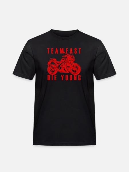 Team almost the young - Men's Workwear T-Shirt - black