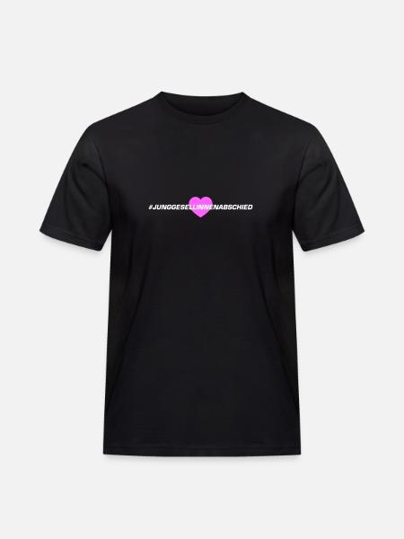 Hen Party Heart - Men's Workwear T-Shirt - black