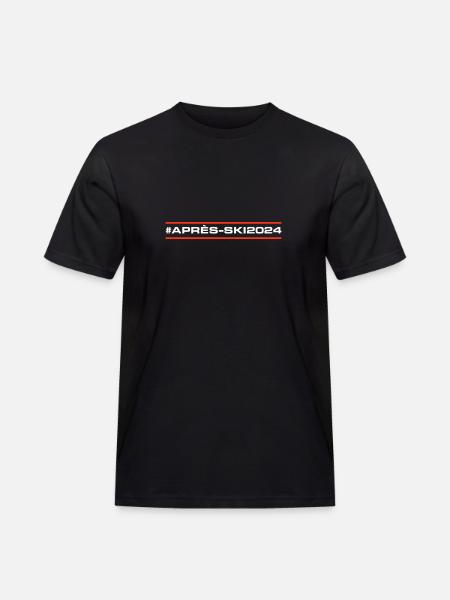 Après-ski 2024 - Men's Workwear T-Shirt - black