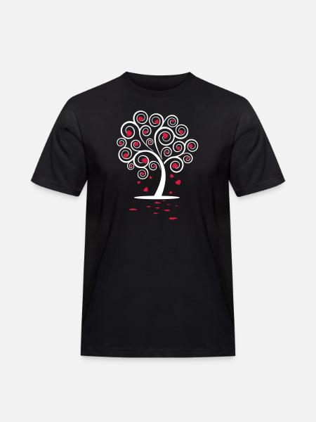 Love Tree - Men's Workwear T-Shirt - black