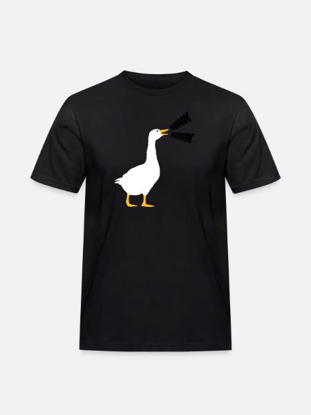 Honk Honk Goose - Men's Workwear T-Shirt - black