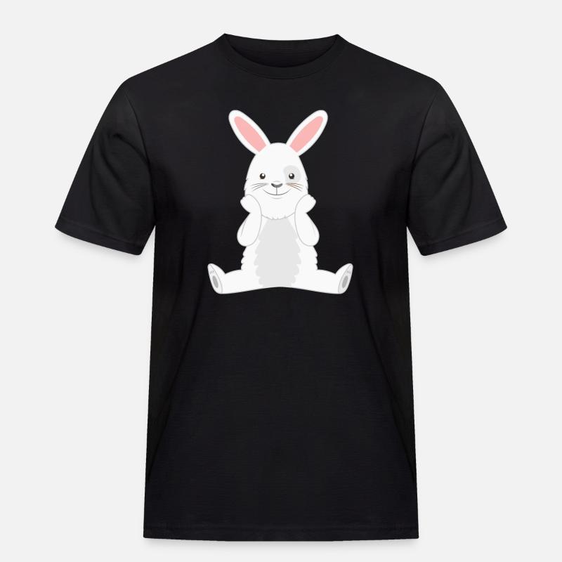 Rabbit Rabbit - Men's Workwear T-Shirt - black