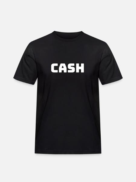 Cash - Männer Workwear T-Shirt - Schwarz
