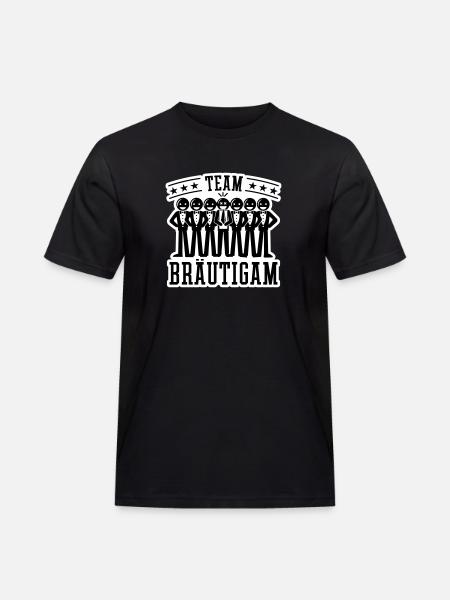 Wedding Groom Bachelor Party - Men's Workwear T-Shirt - black