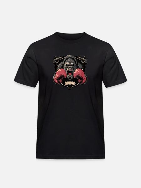 Gorilla Boxer MMA - T-shirt Workwear homme - noir