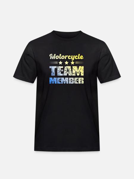 Équipe de motards - T-shirt Workwear homme - noir