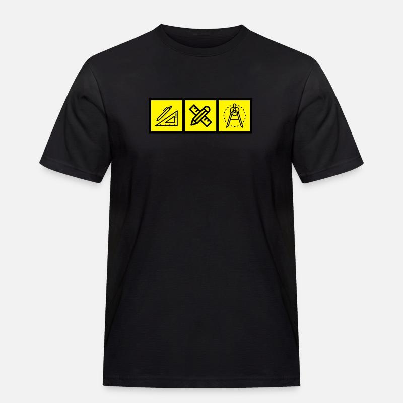 Architect / Architecture / Architekt / Architektur - Men's Workwear T-Shirt - black