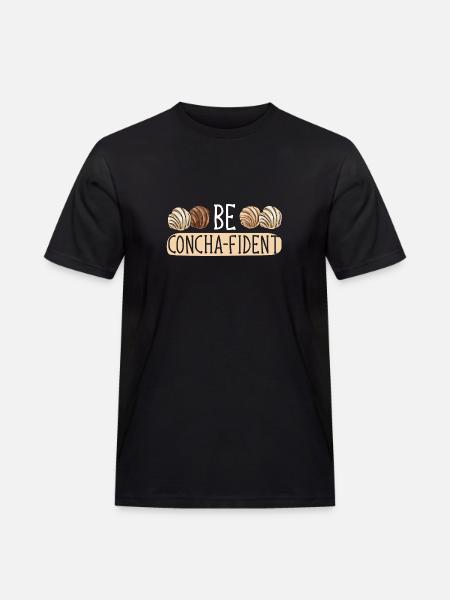 Concha Hispanic Mexican Pan Dulce - Men's Workwear T-Shirt - black